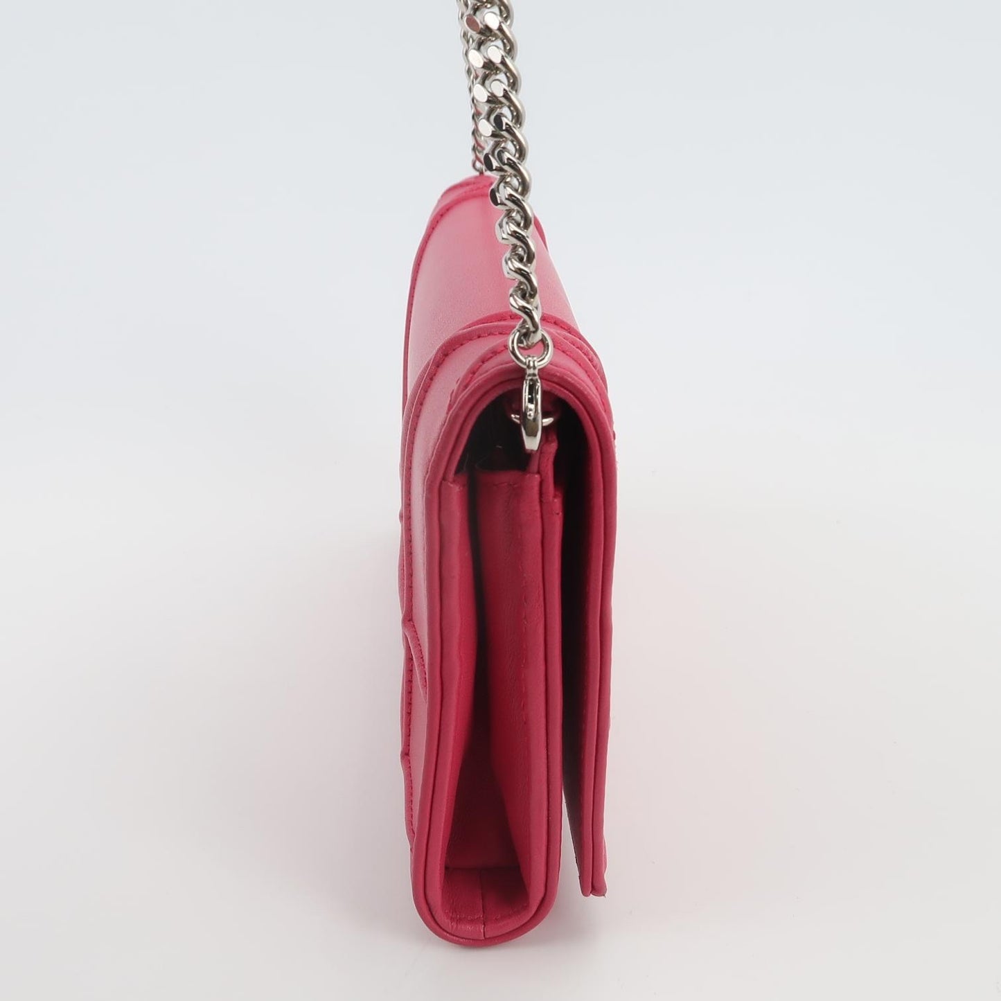 Dior - Diorama Wallet On Chain - Calfskin leather - Pink - (mini)
