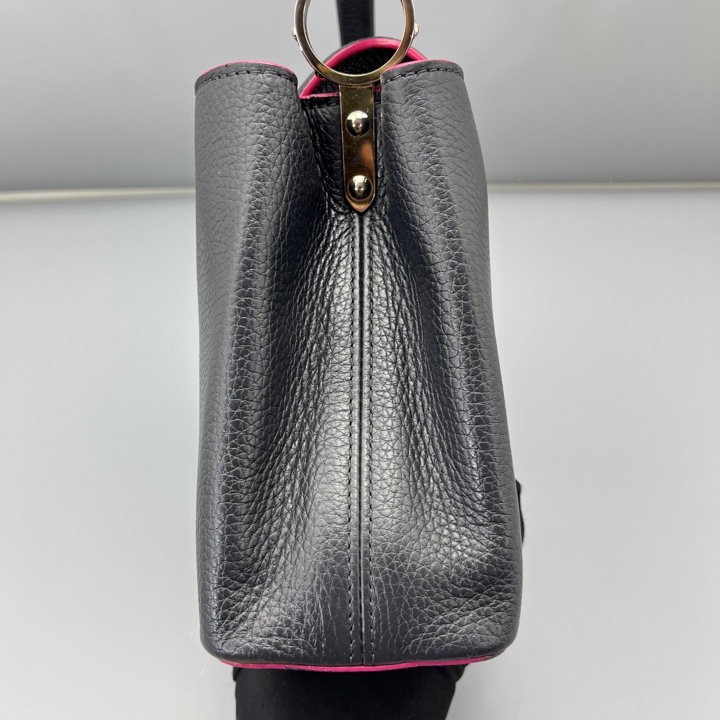 Louis Vuitton - Capucines BB - Taurillon leather - Black - (mini)
