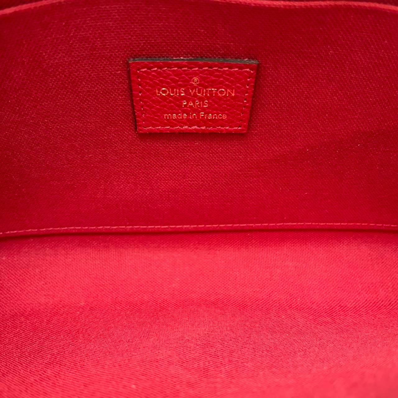 Louis Vuitton - Pochette Félicie - Leather - Red - (mini)
