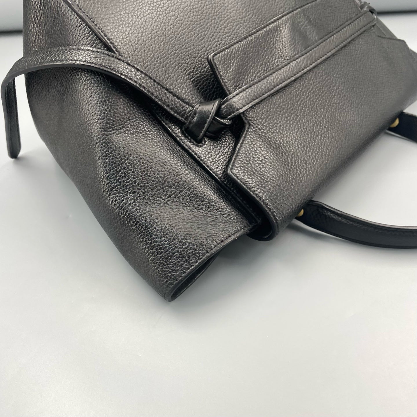 Celine - Belt Bag - Grained calfskin leather - Black - (medium)