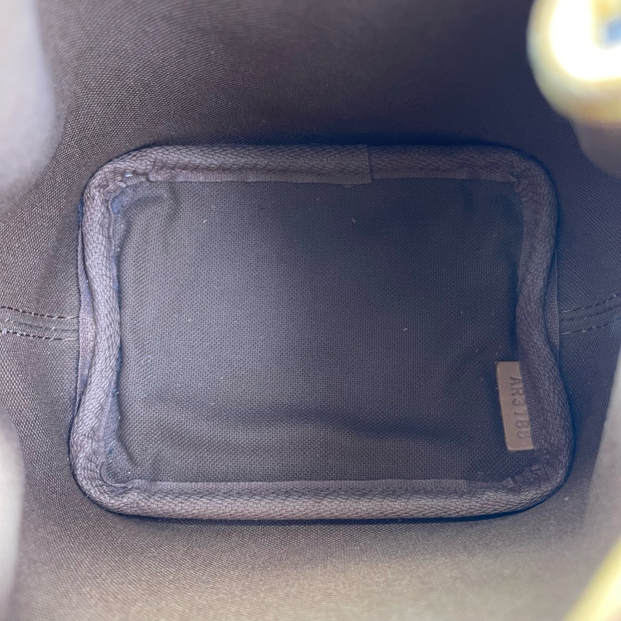 Louis Vuitton - Noe Nano - Monogram coated canvas with natural cowhide leather trim - Brown - (mini)