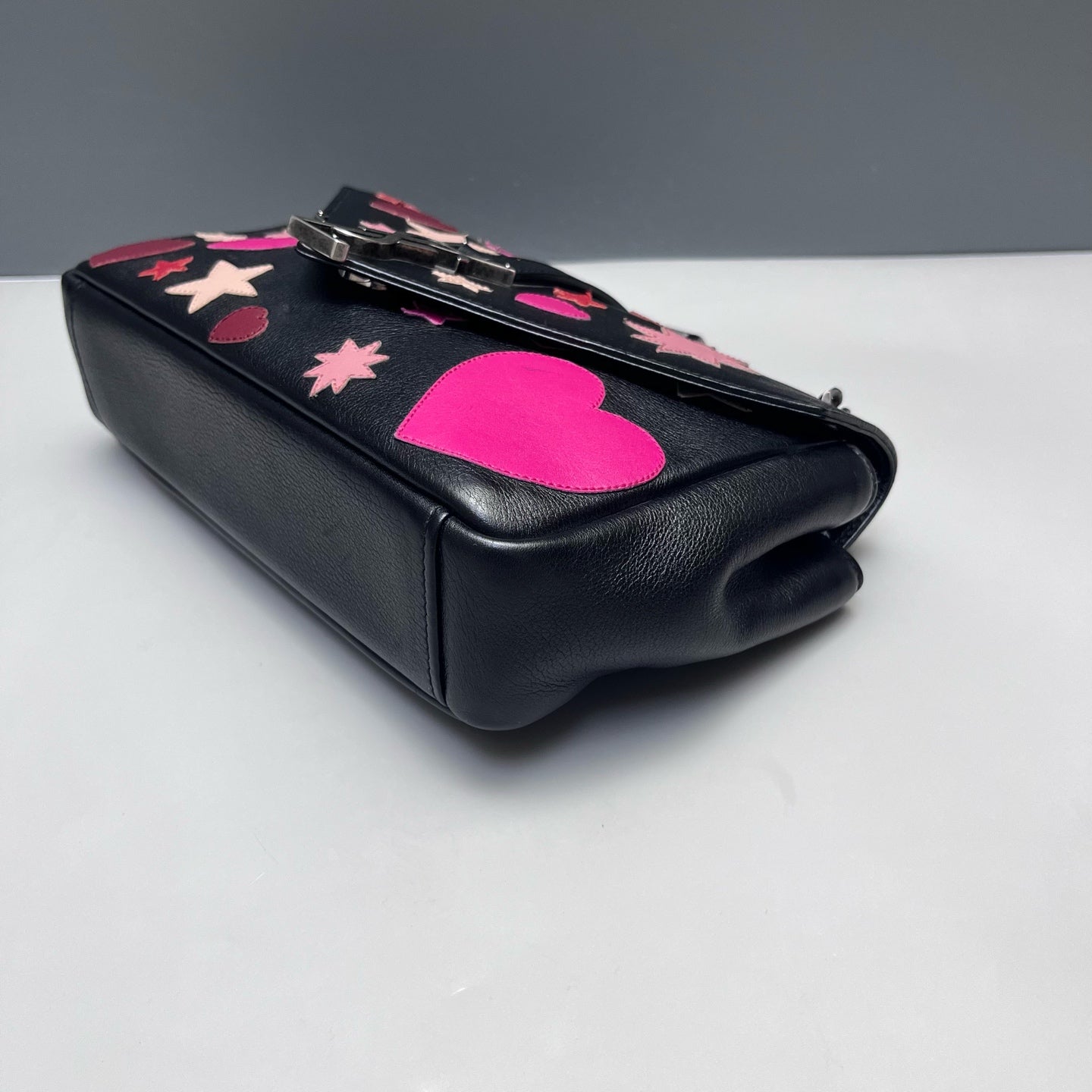 Saint Laurent - Mini Messenger Valentine's Day Limited Edition - Leather - Black - (mini)