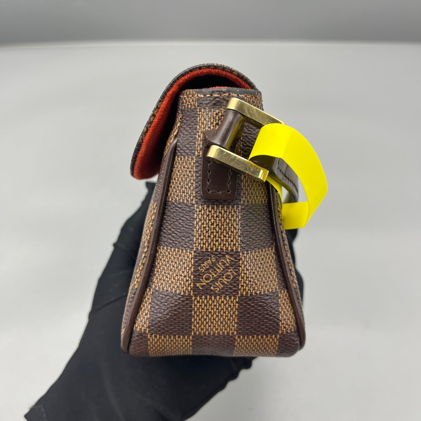 Louis Vuitton - Omotesando Flap Shoulder Bag - Damier Ebene coated canvas with leather trim - Brown - (Small)