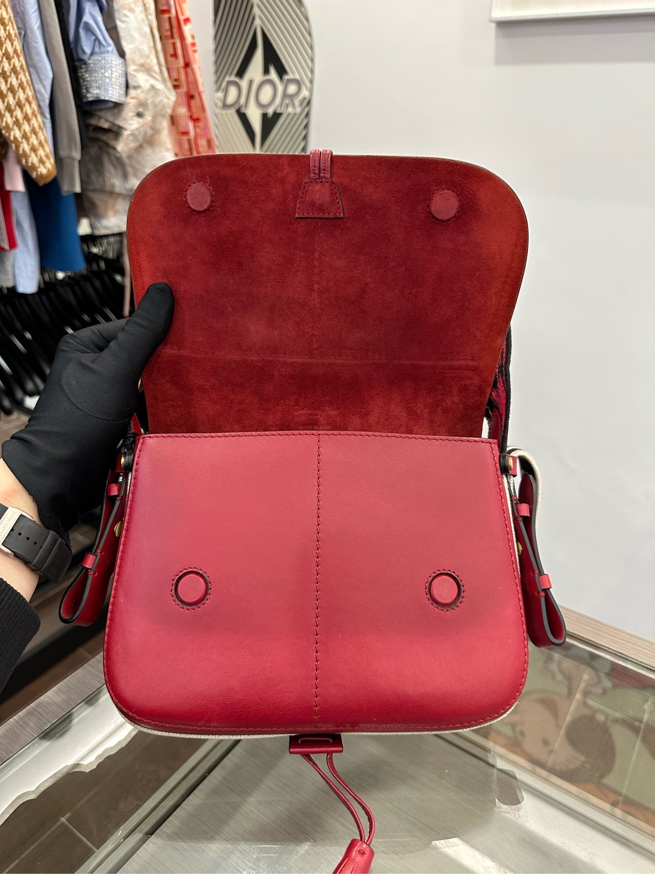 Dior - Rodeo Cruise - Leather - Red - (small)