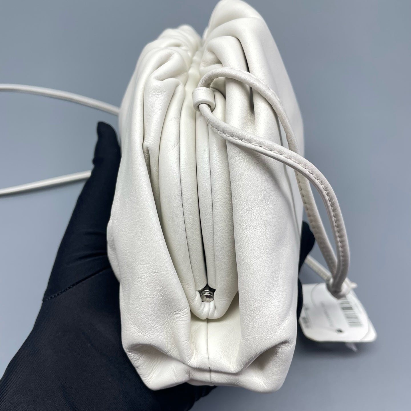 Bottega Veneta - The Mini Pouch - Leather - White - (mini)