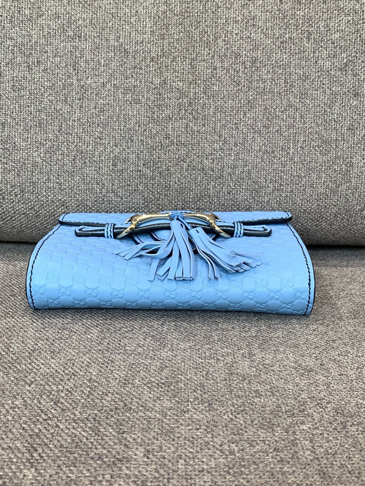 Gucci - Emily - Leather - Blue - (small)