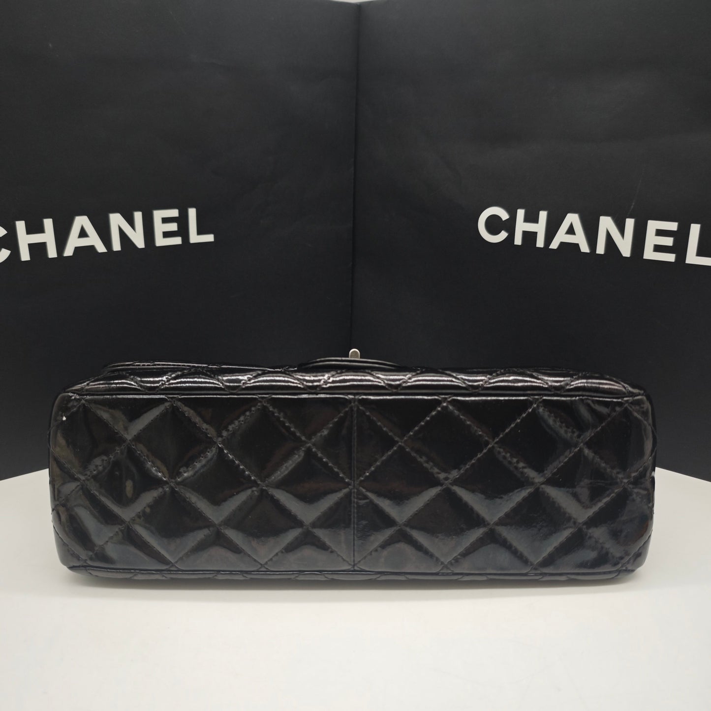 Chanel - 2.55 Reissue - Patent leather - Black - (Large)