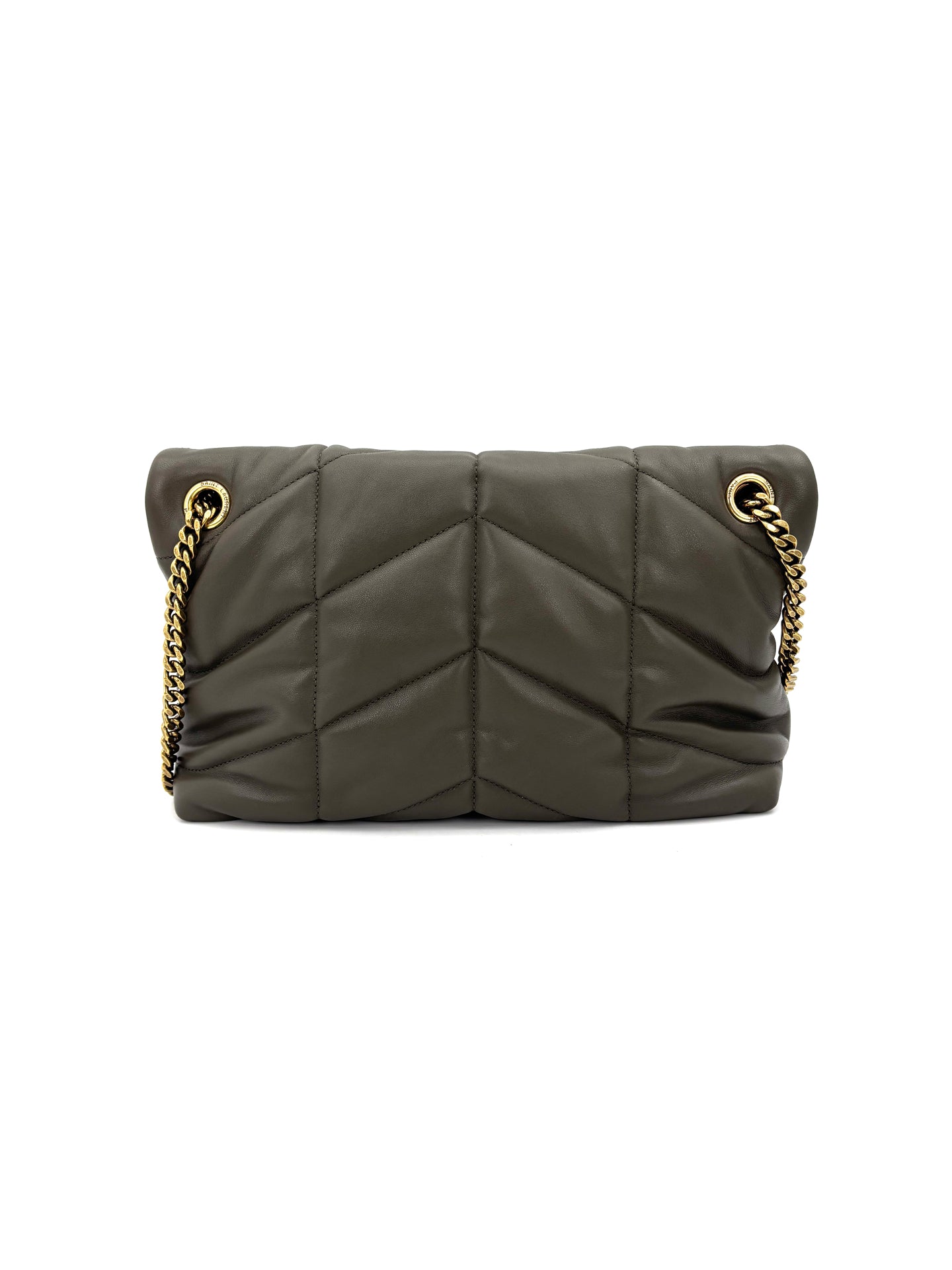 Saint Laurent - Puffer - Lambskin leather - Brown - (Medium)