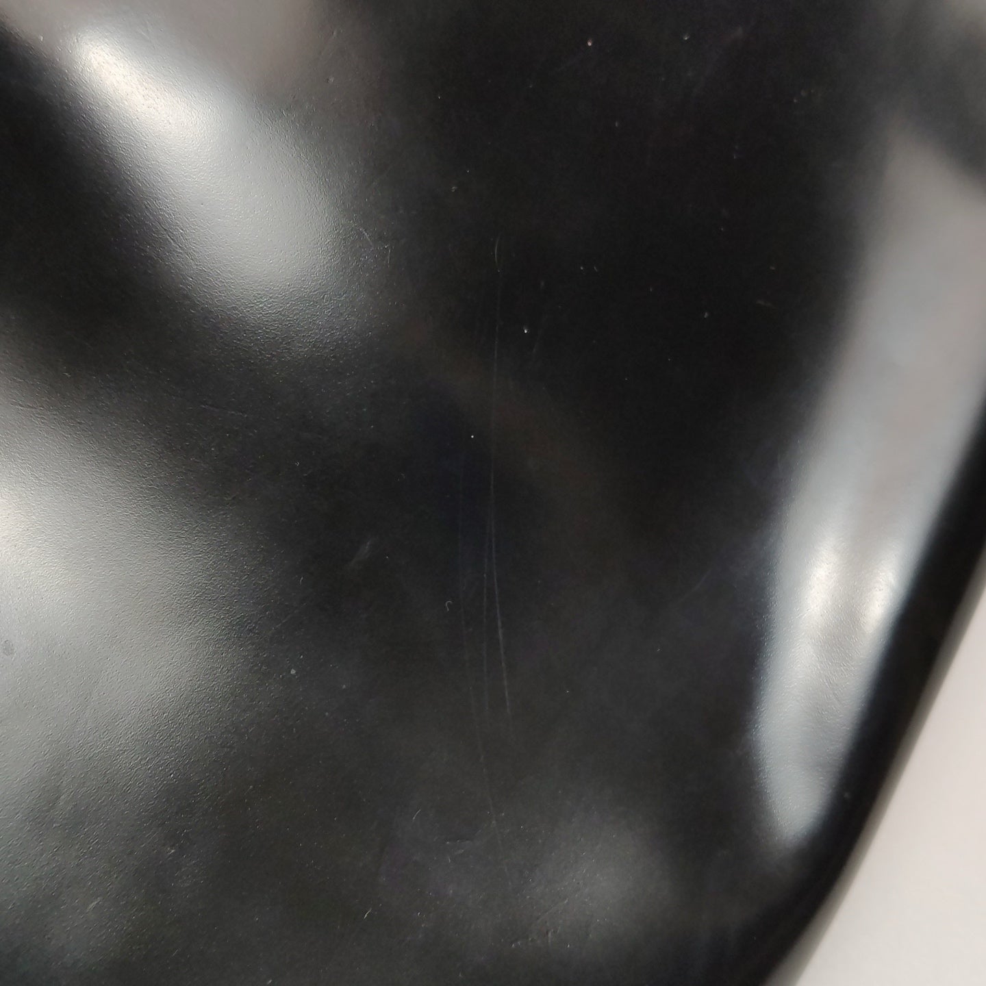 Prada - Cleo Shoulder Bag - Brushed leather - Black - (small)