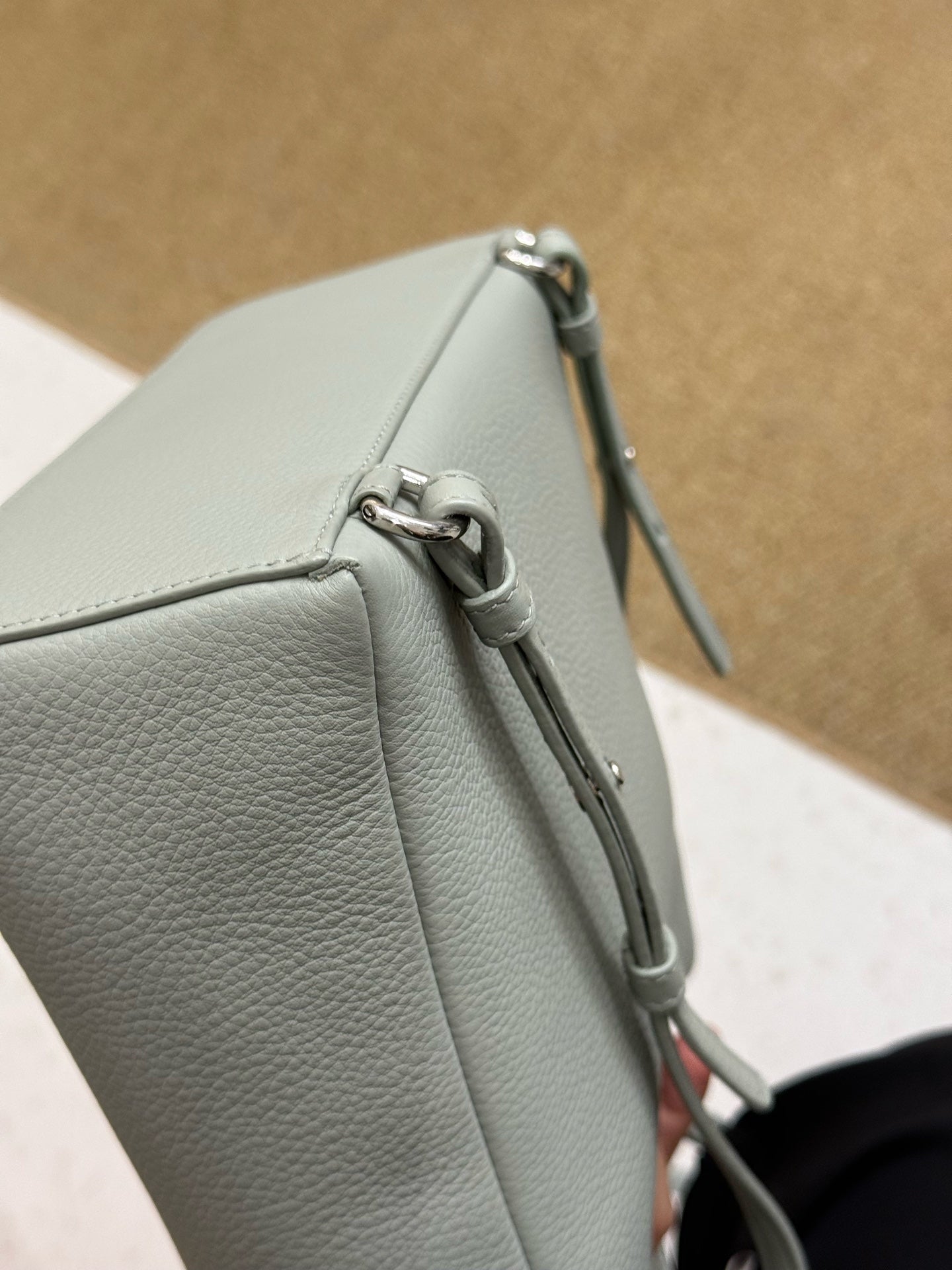 Loro Piana - Extra Pocket Backpack L23.5 - Calfskin leather - Eucalyptus - (mini)