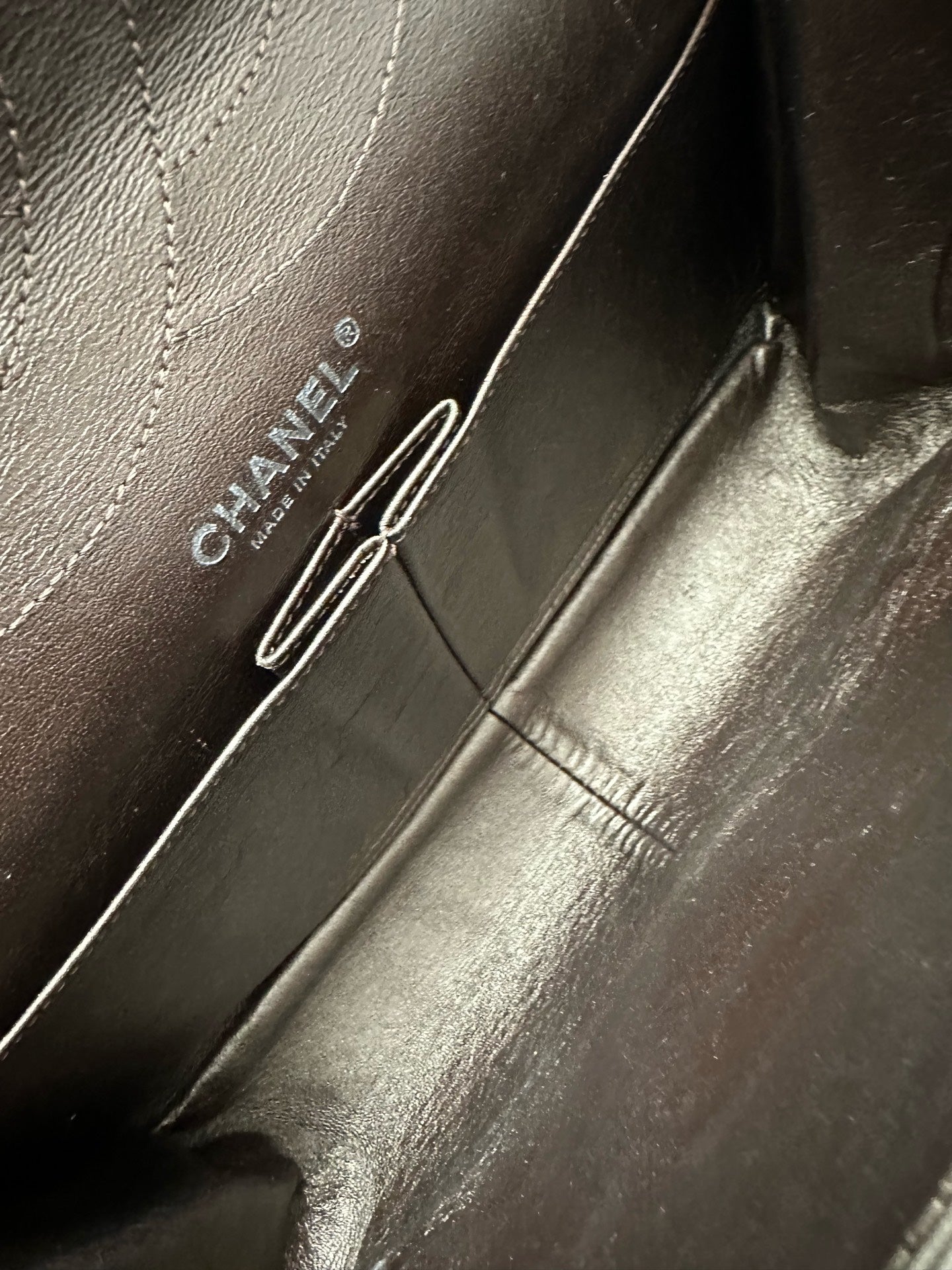 Chanel - 2.55 Reissue Flap Bag - Aged Calfskin Leather - Bronze with Silver-Tone Hardware - (Large)