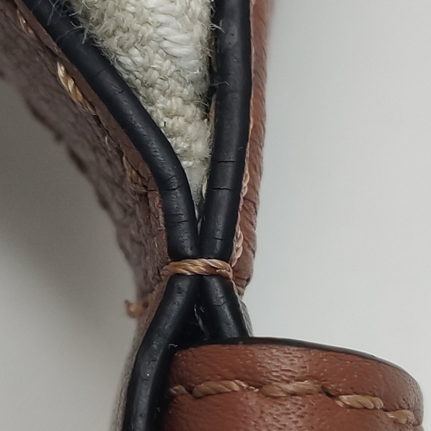 Loewe - Mini Cubi Bag - Cloth and Leather - Beige and Brown - (mini)