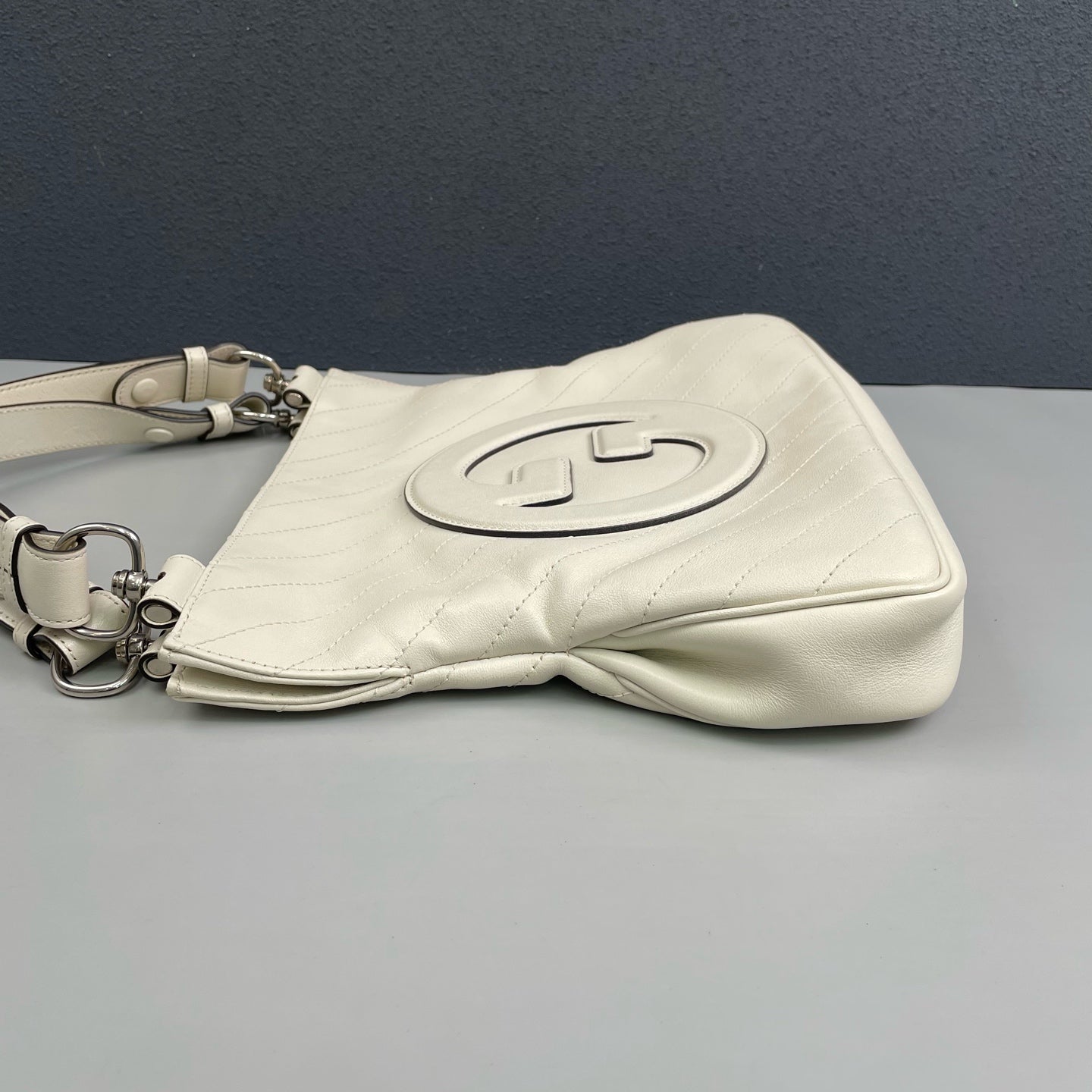 Gucci - Blondie Tote - Leather - Beige - (medium)