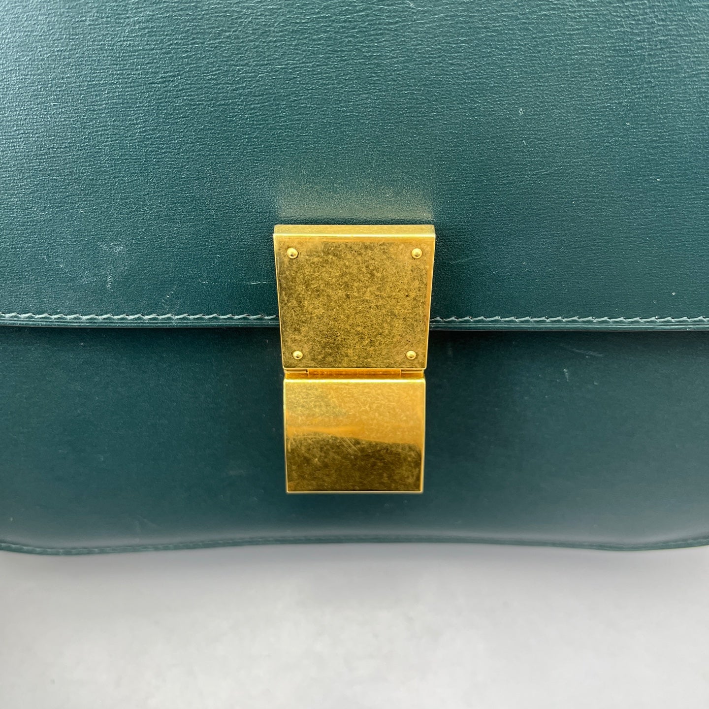 Celine - Box Bag - Leather - Green - (Medium)