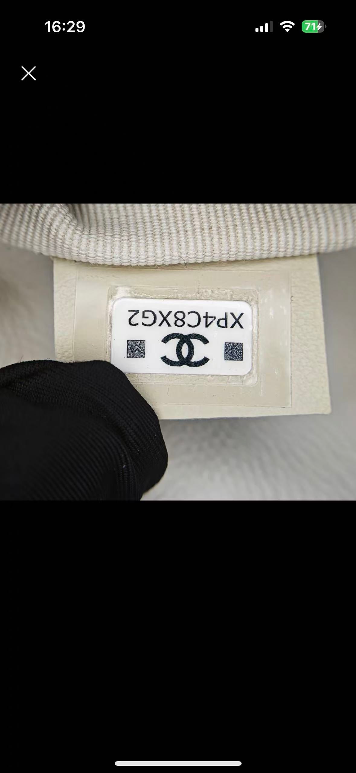 Chanel - Coco Crush Metal Handle Bag - Caviar leather - White - (Mini)