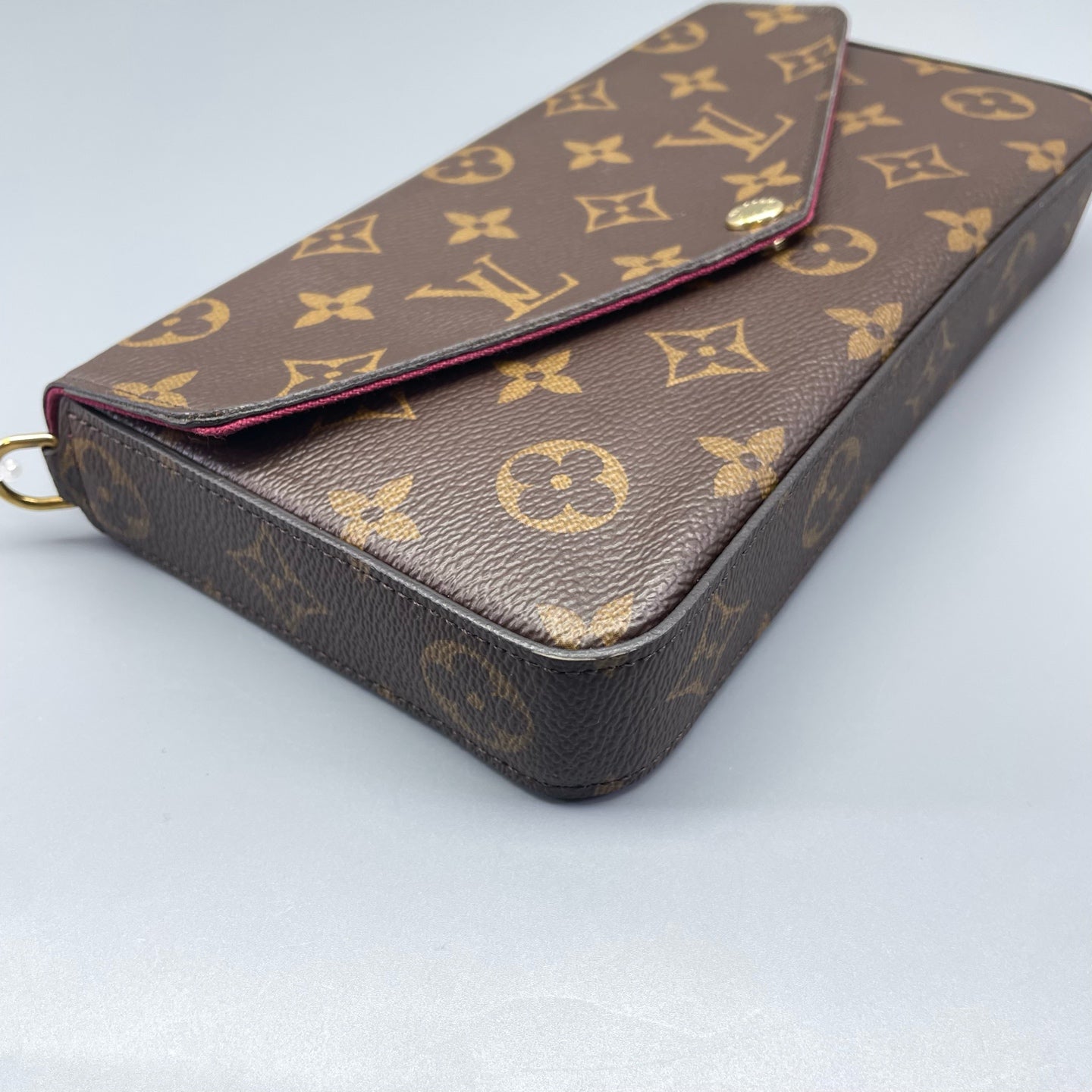 Louis Vuitton - Pochette Félicie - Monogram coated canvas - Brown - (mini)