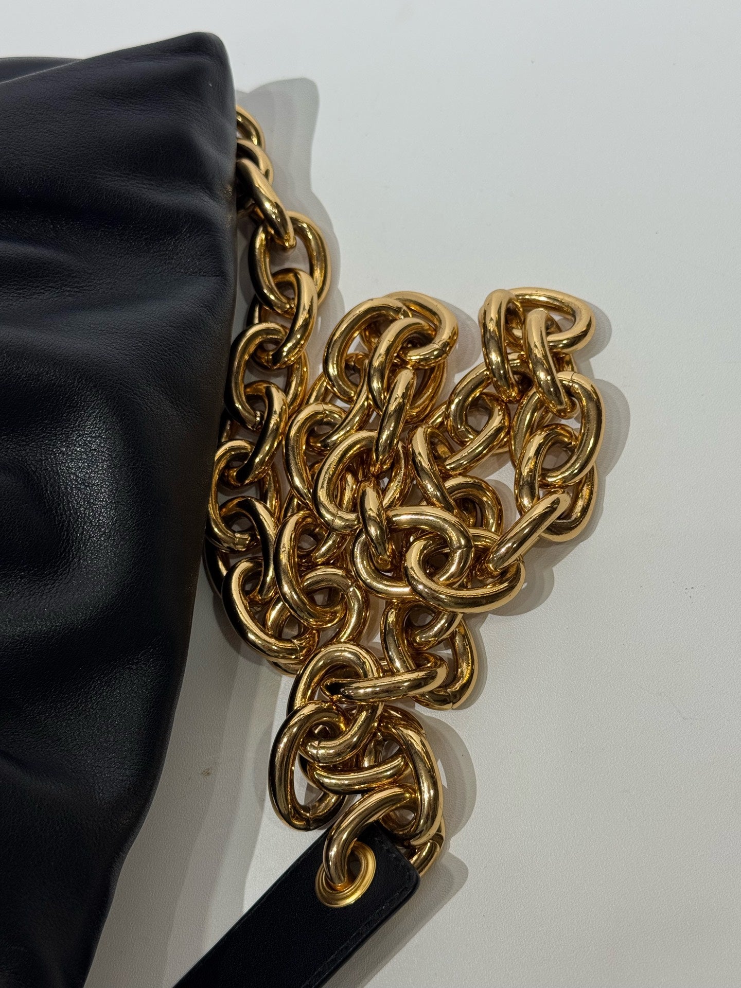 Bottega Veneta - The Chain Pouch - Leather - Black - (mini)