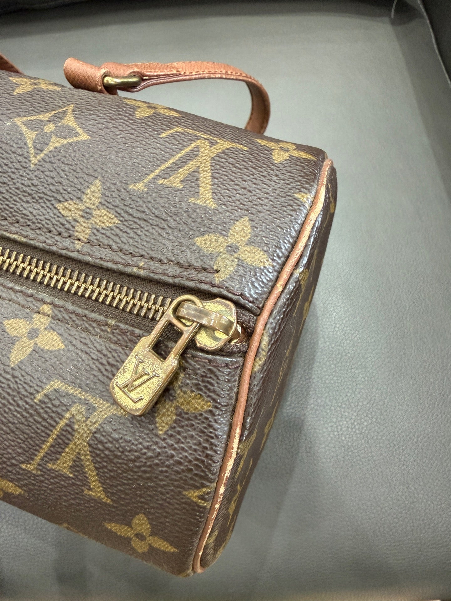 Louis Vuitton - Papillon 30 - Monogram coated canvas with Vachetta leather trim - Brown - (Medium)