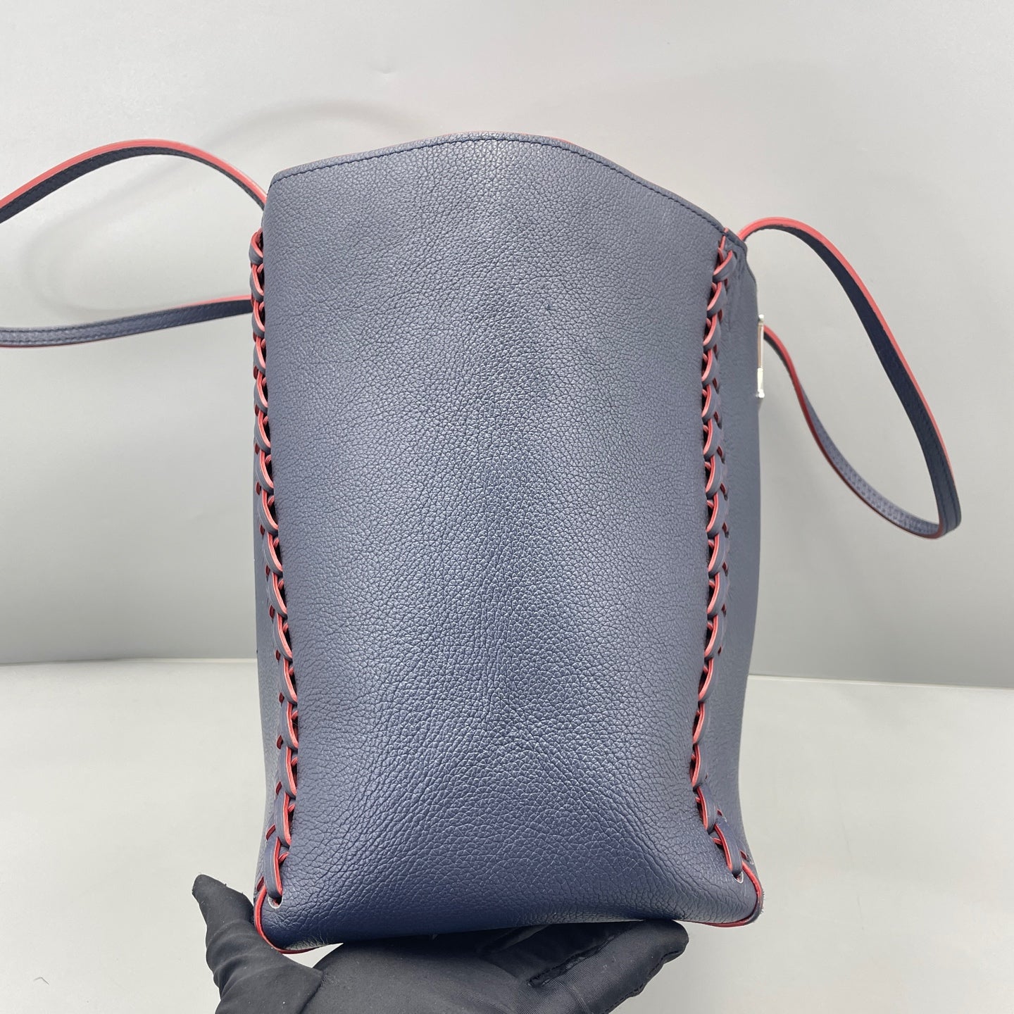 Louis Vuitton - Lockme Tote - Grained calfskin leather - Blue - (Medium)