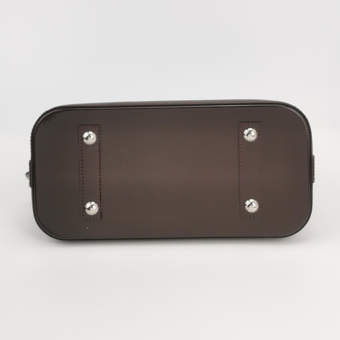 Louis Vuitton - Alma BB - Epi patent leather - Burgundy - (Small)