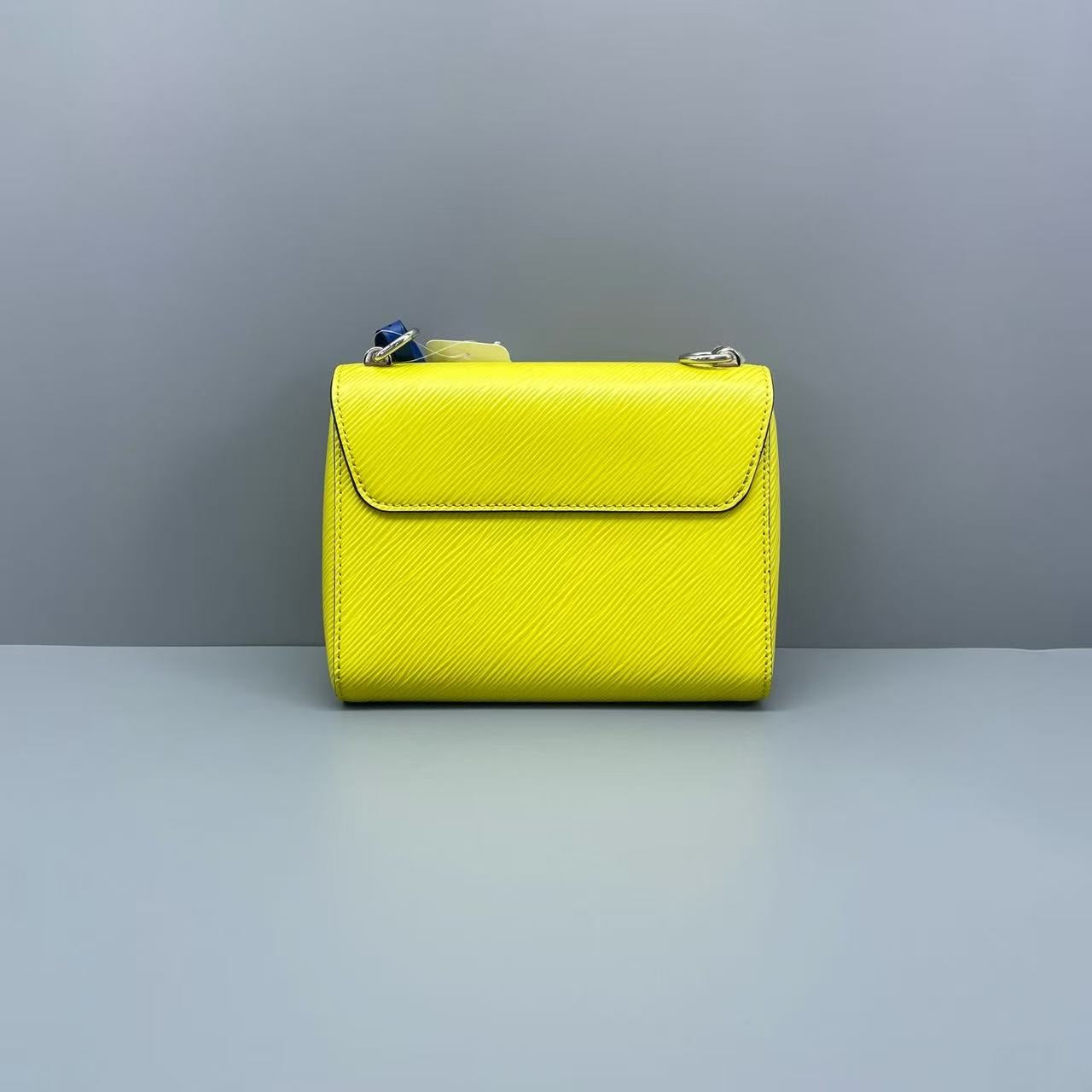 Louis Vuitton - Twist PM - Epi leather - Yellow with Silver-Tone Hardware - (mini)