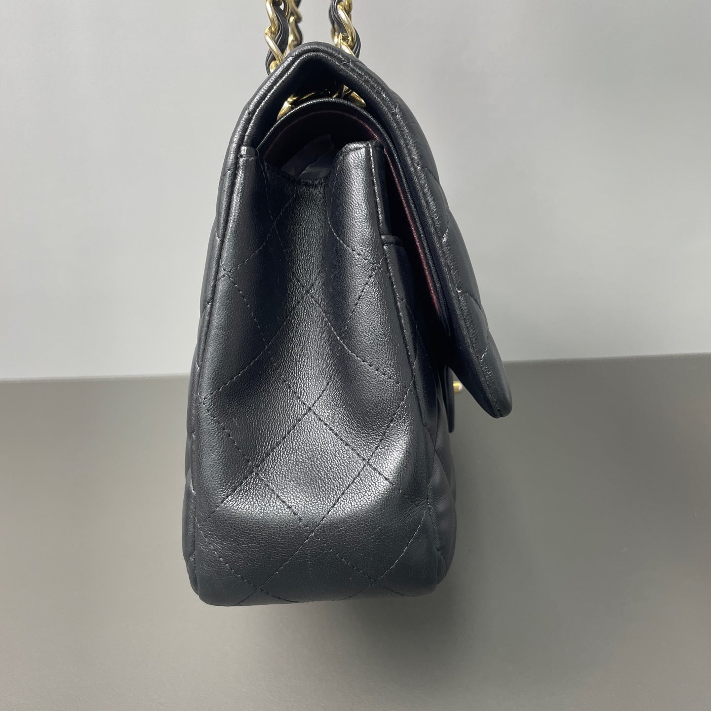 Chanel - Classic Flap Jumbo - Caviar leather - Black - (Large)