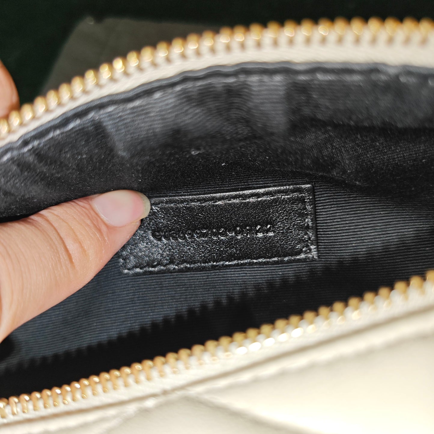 Saint Laurent - Small Cylinder Quilted Shoulder Bag - Leather - White - (mini)