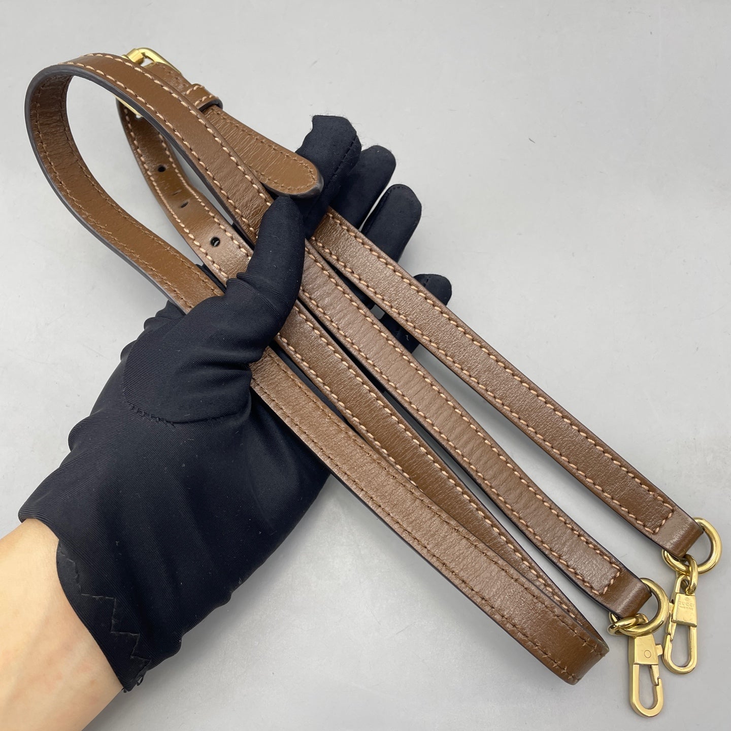 Gucci - Mini Tote Bag - GG Supreme canvas with leather trim - Brown - (mini)