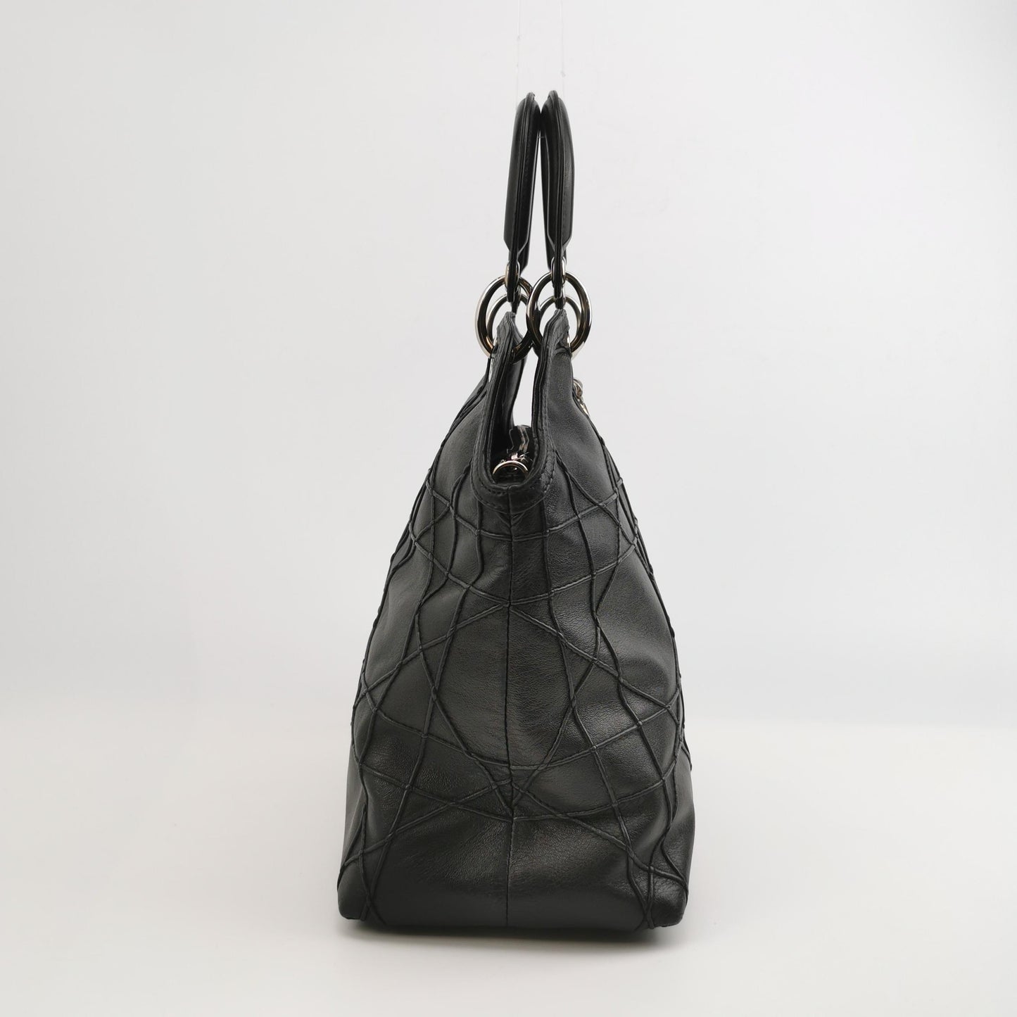 Dior - Soft Shopping Tote - Leather - Black - (Medium)