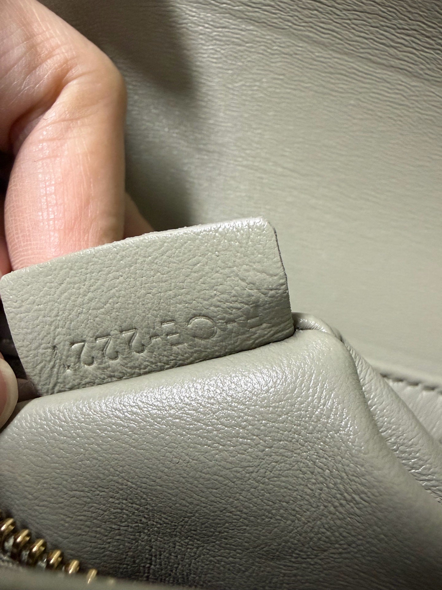 Celine - Teen Triomphe Box Bag - Calfskin leather - Green - (mini)