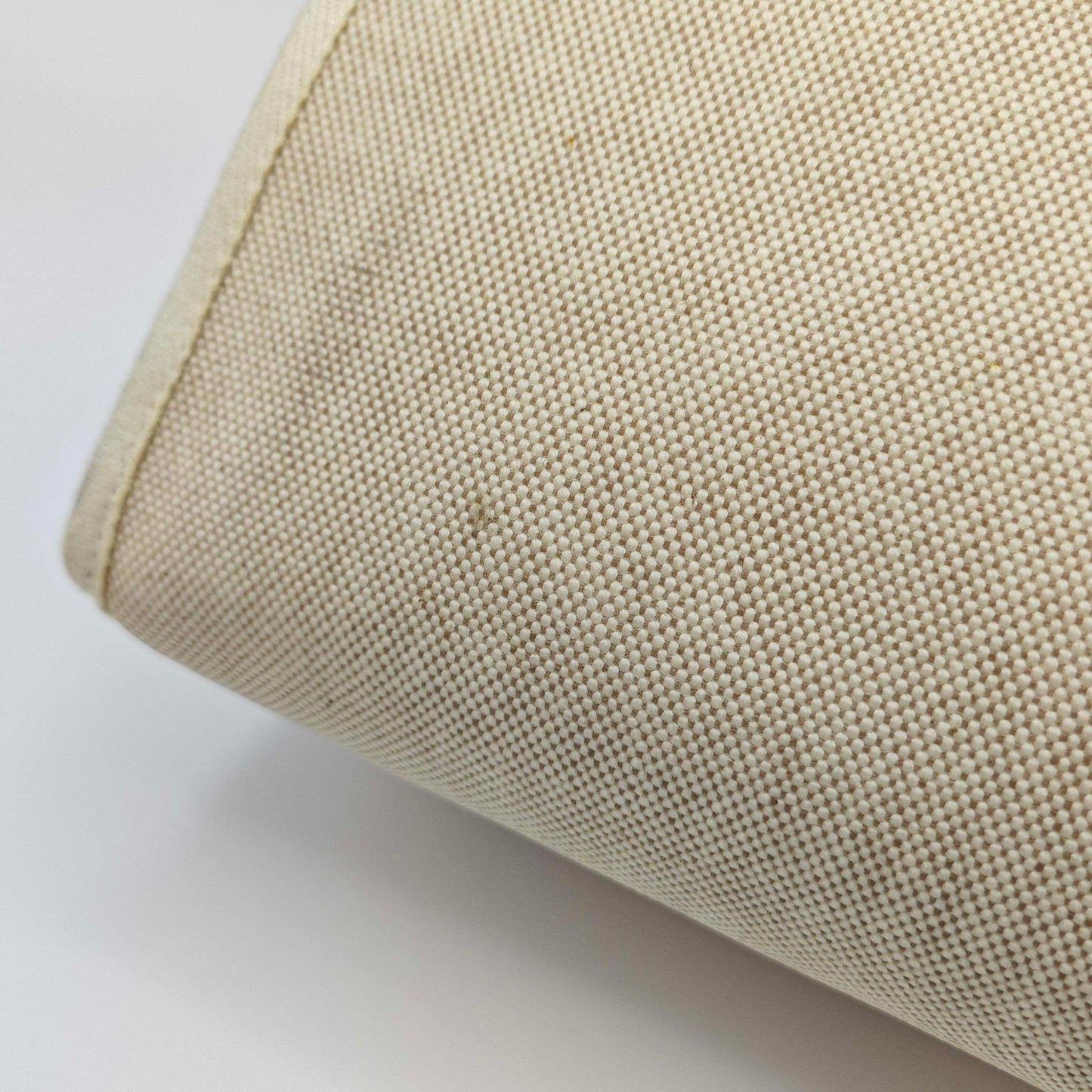 Hermès - Herbag 31 - Brown leather and beige canvas - Beige with Brown accents - (Medium)
