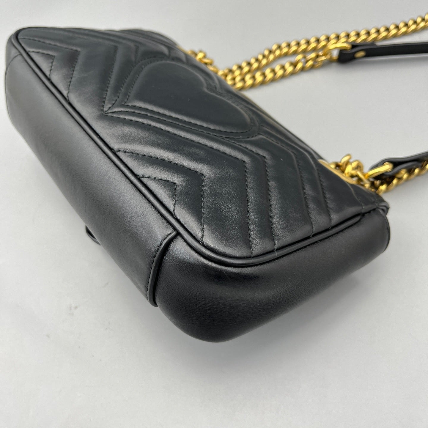 Gucci - Marmont 22 - Leather - Black - (mini)