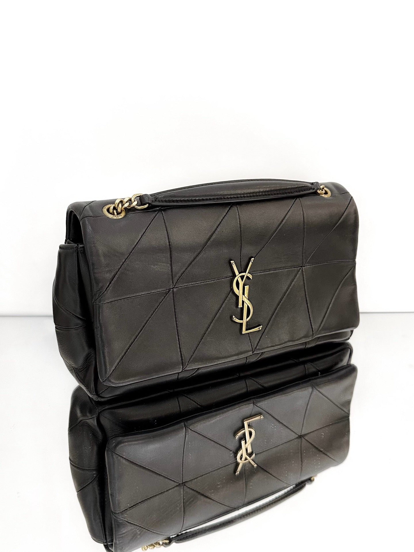 Saint Laurent - Jamie Medium - Leather - Black - (medium)