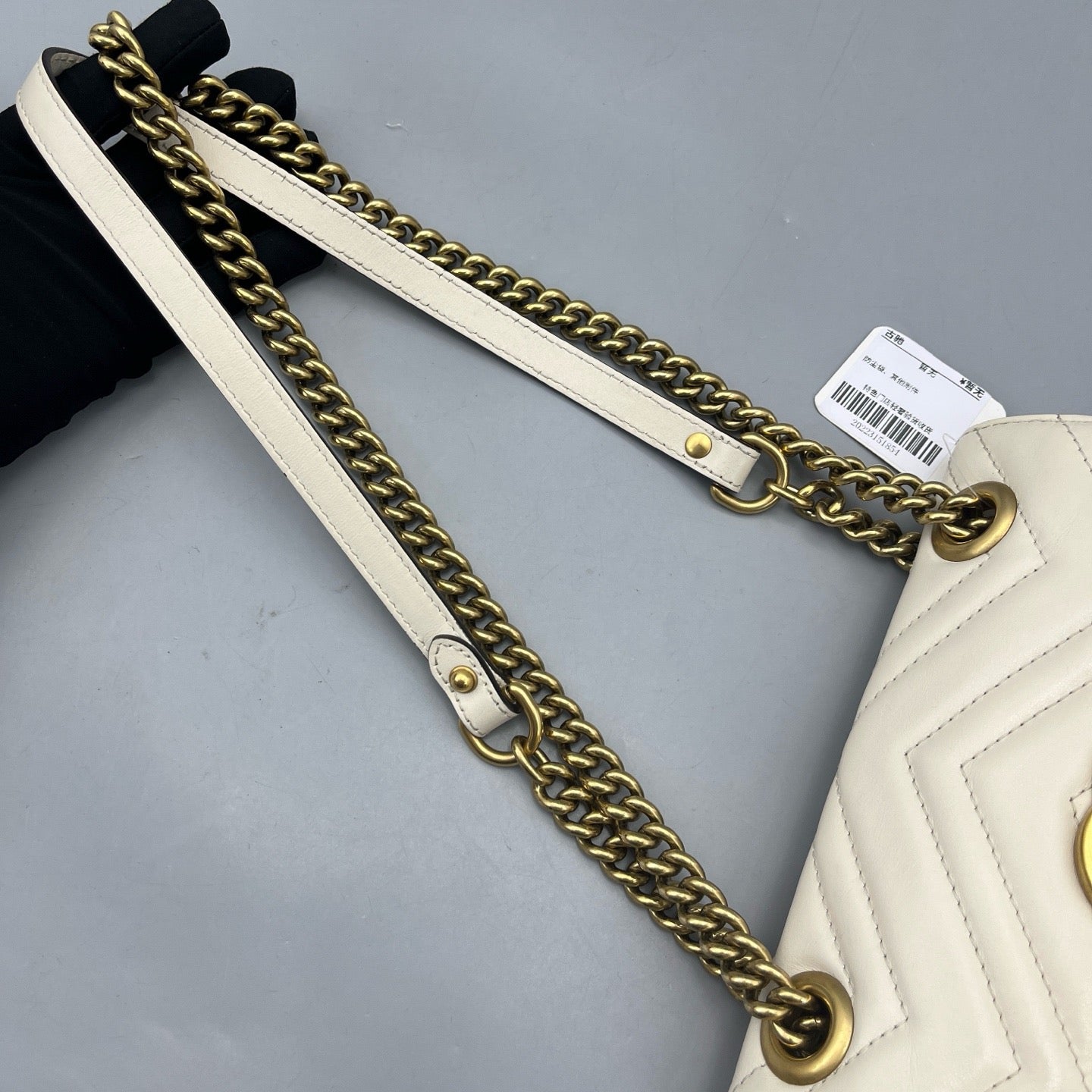 Gucci - Marmont Mini Matelassé Shoulder Bag - Leather - White - (Small)