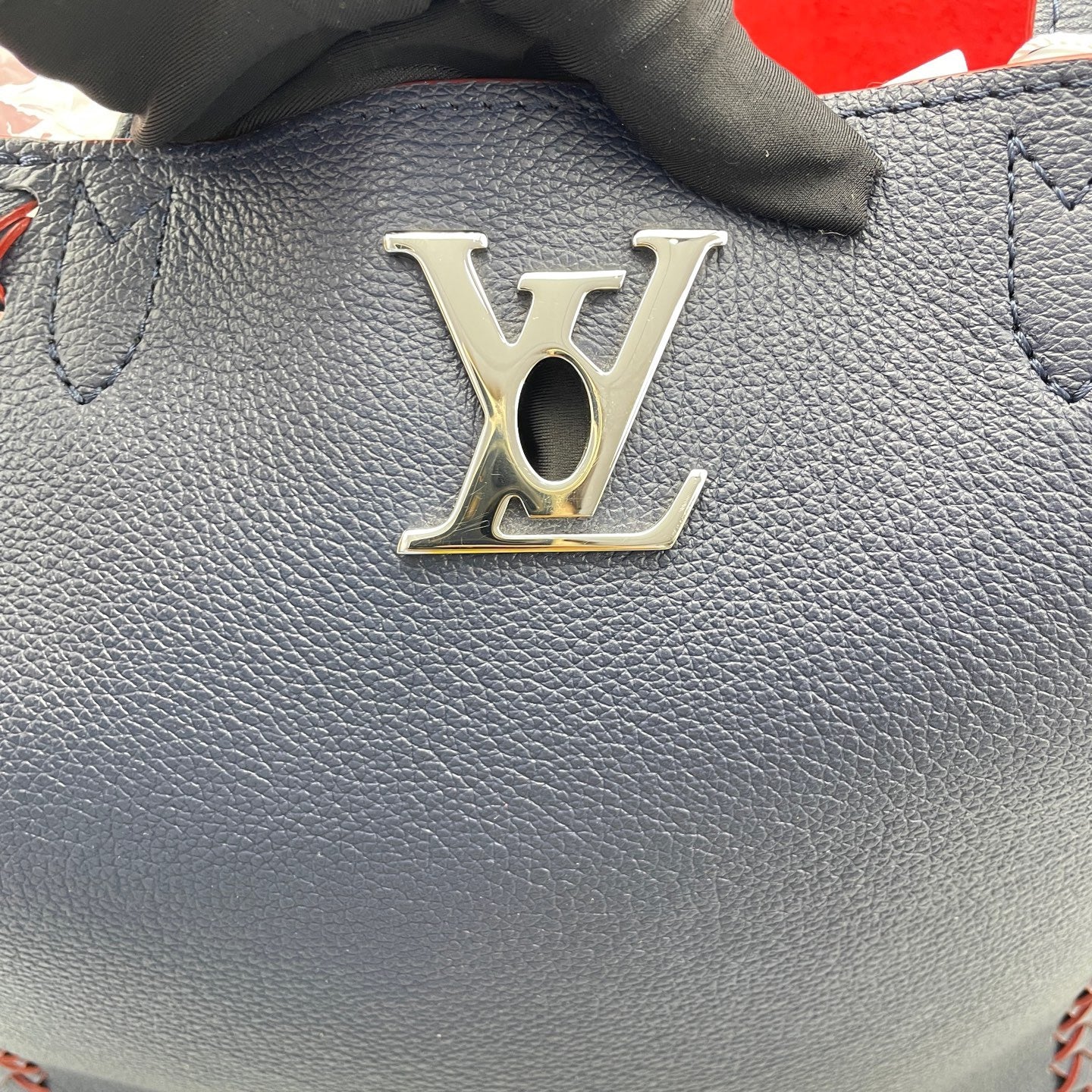 Louis Vuitton - Lockme Tote - Leather - Blue - (medium)