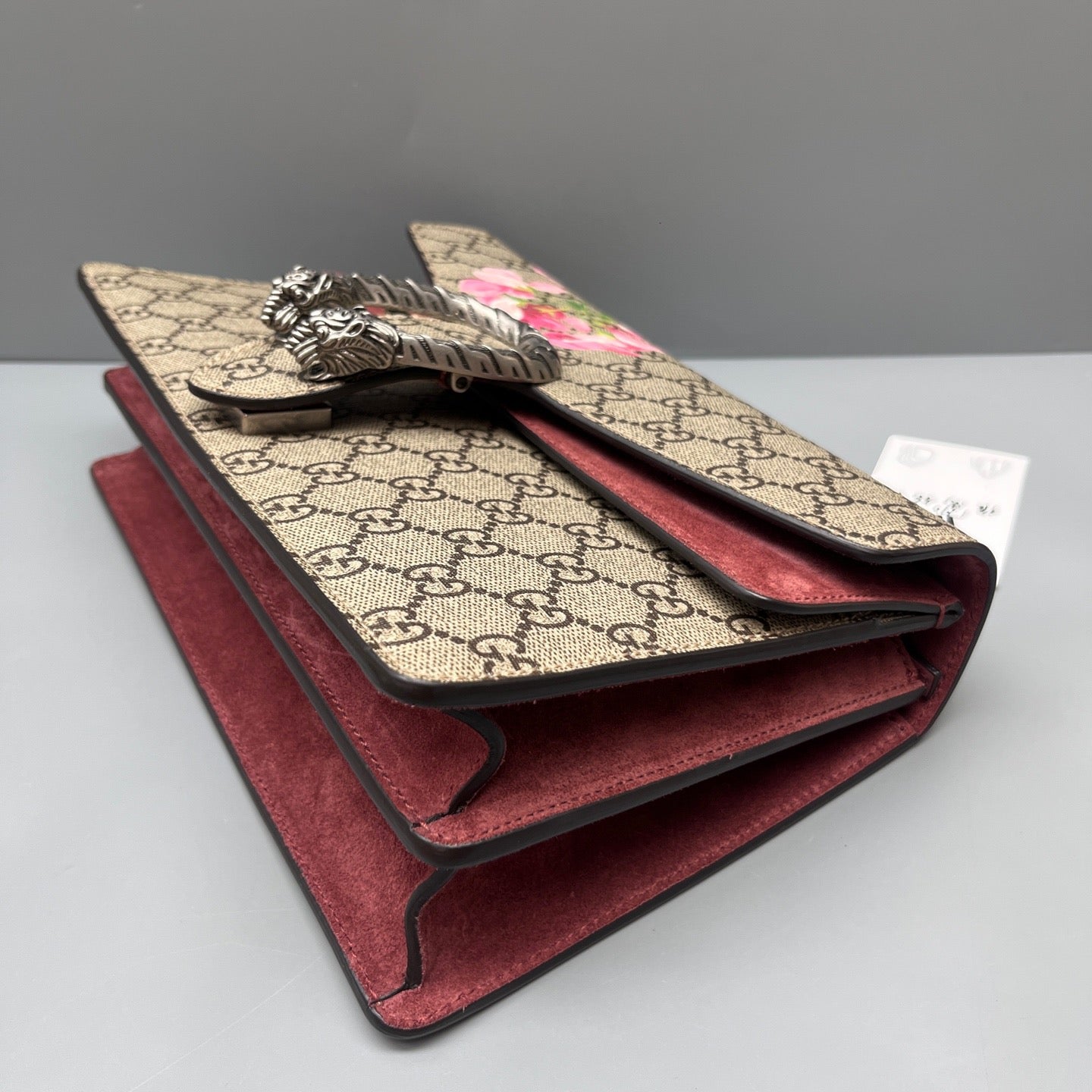 Gucci - Dionysus Shoulder Bag with Floral Print - Coated canvas and suede - Multicolour - (medium)