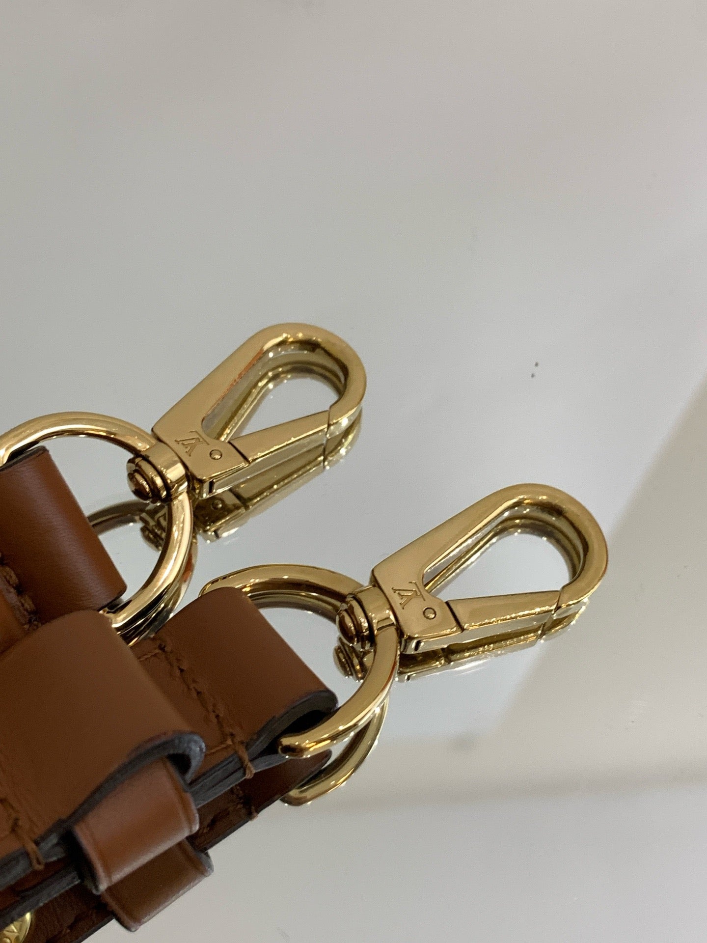 Louis Vuitton - Mini Dauphine - Monogram Canvas with natural cowhide leather trim - Brown - (mini)