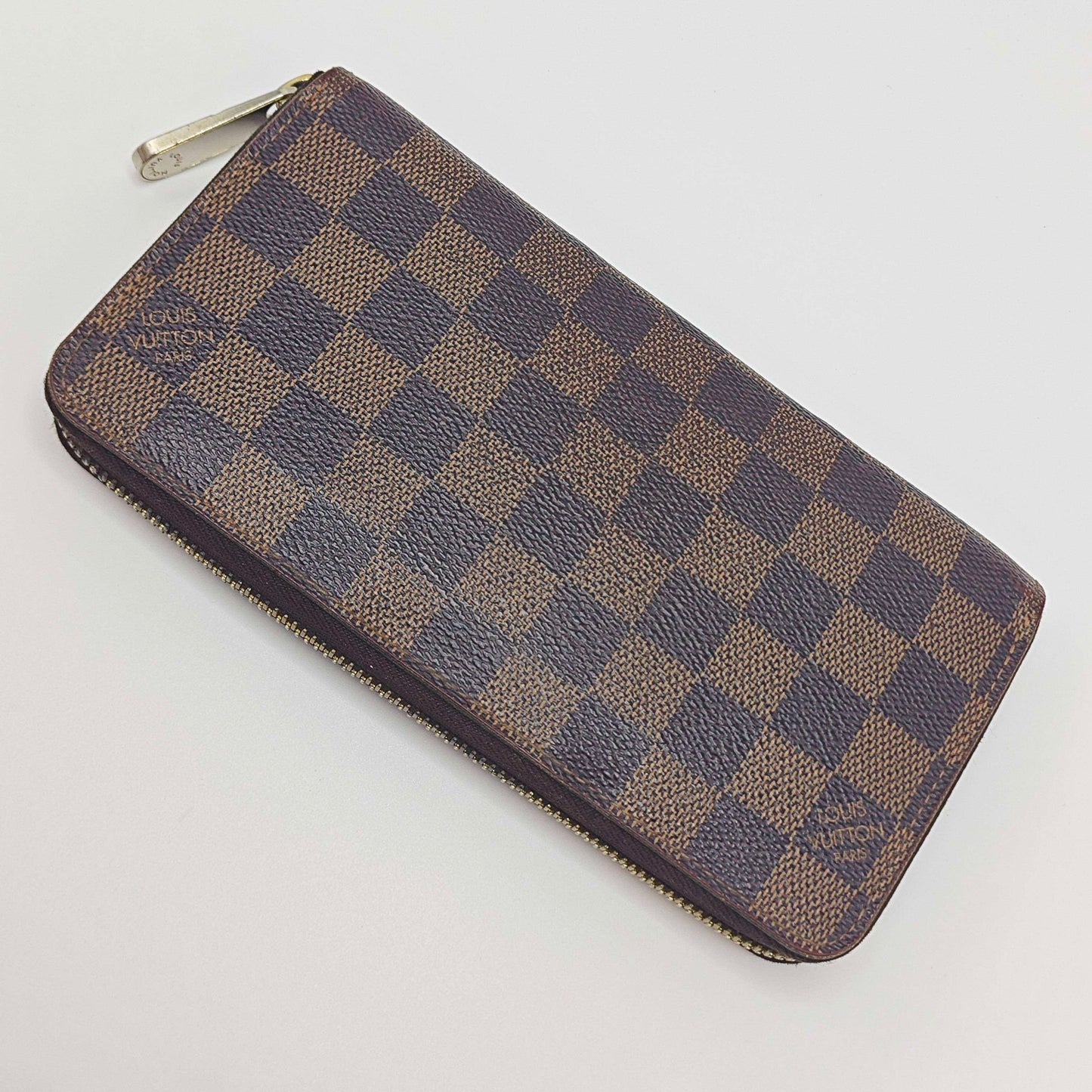 Louis Vuitton - Zippy Wallet - Coated canvas with leather trim - Brown - (medium)
