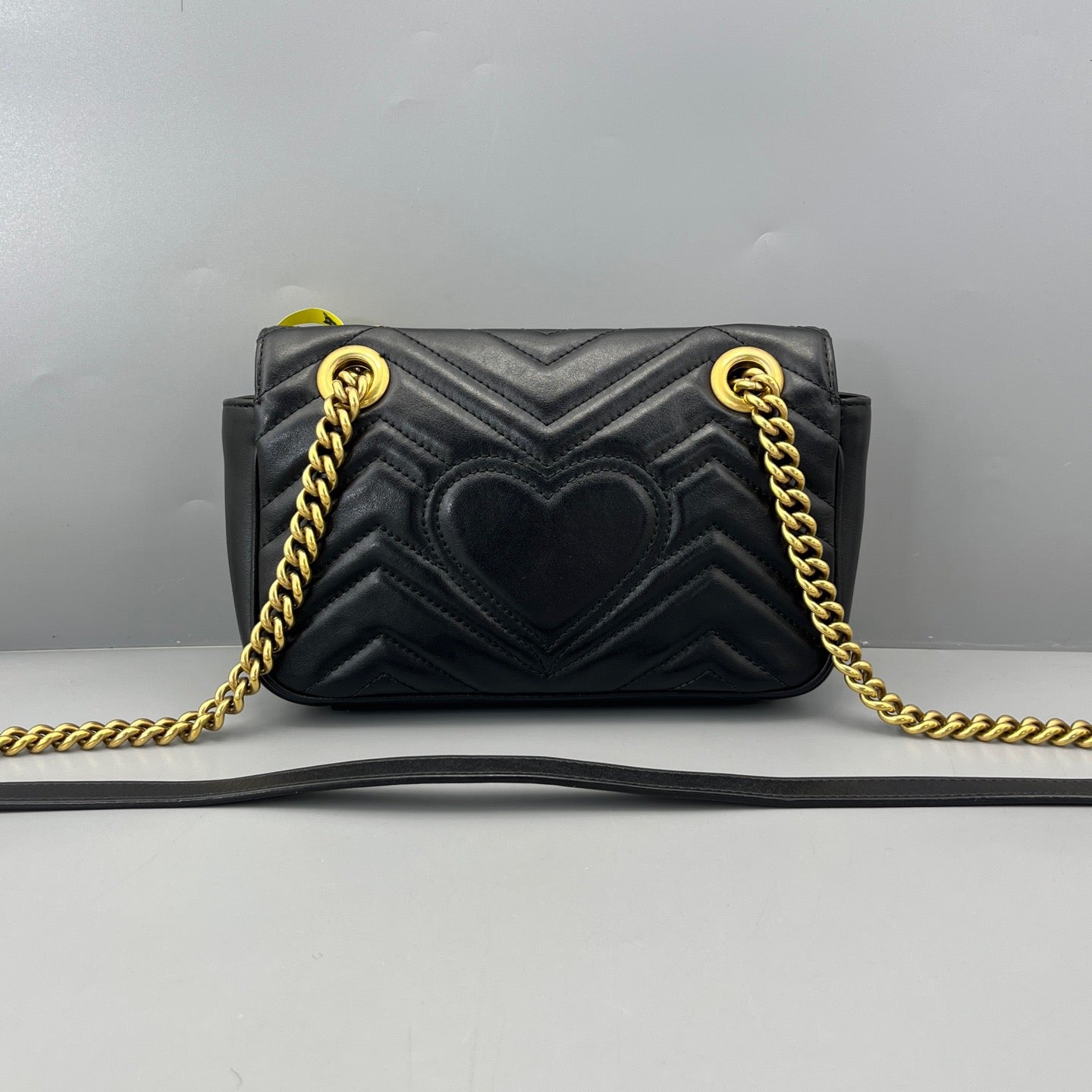 Gucci - Marmont 22 - Leather - Black - (mini)