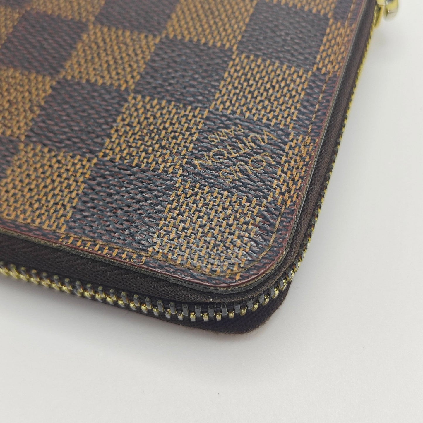 Louis Vuitton - Zippy Wallet - Coated canvas with leather trim - Brown - (medium)