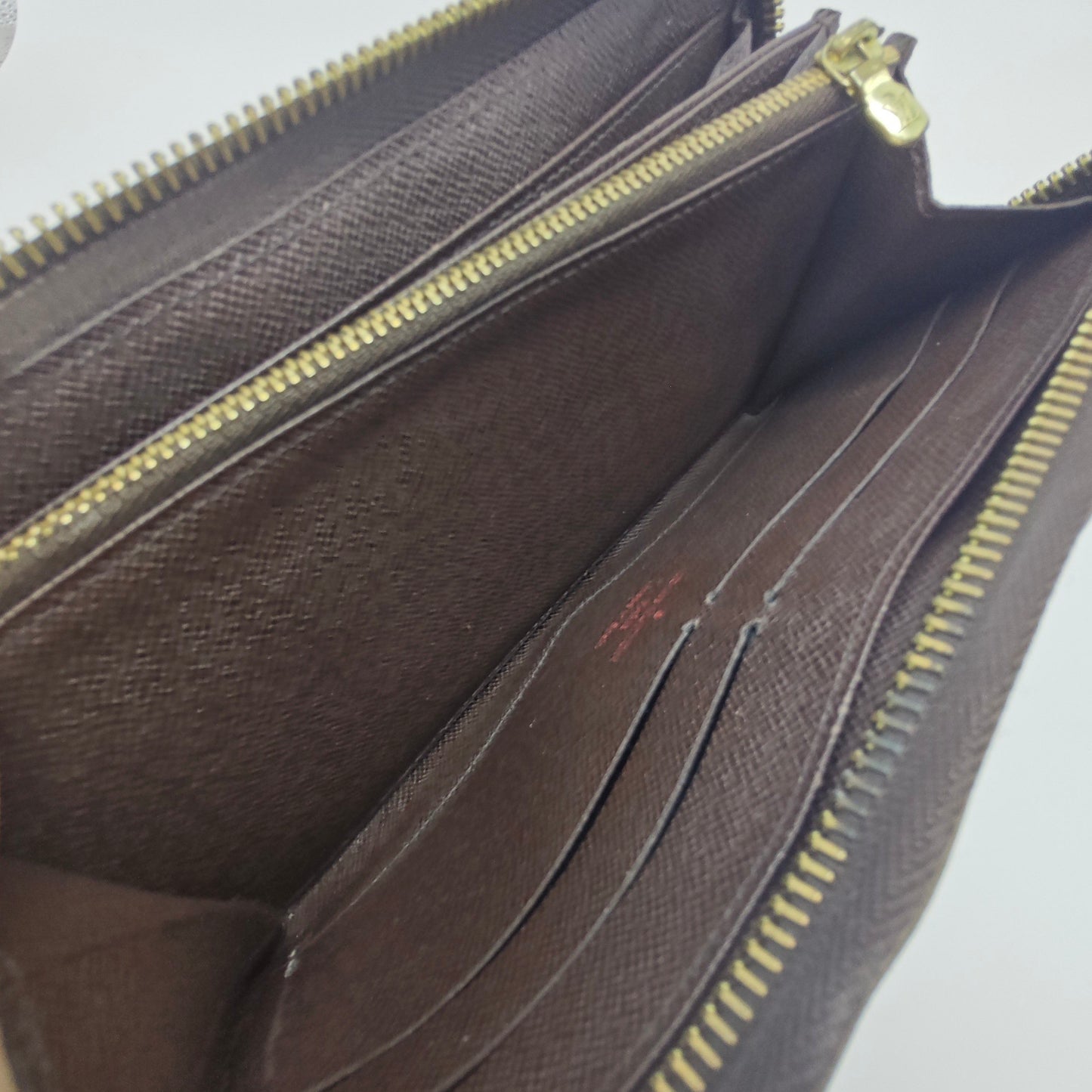 Louis Vuitton - Zippy Wallet - Coated canvas with leather trim - Brown - (medium)