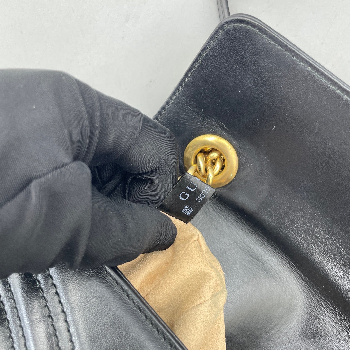 Gucci - GG Marmont Matelassé Mini Bag - Leather - Black - (mini)