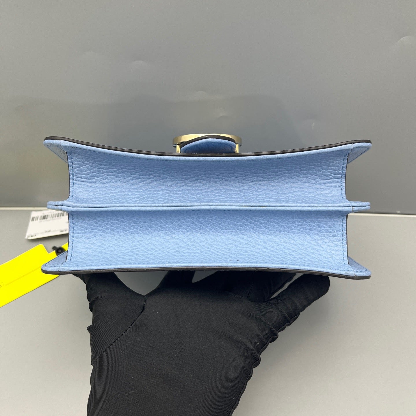 Gucci - Interlocking G Flap Bag - Leather - Blue - (small)