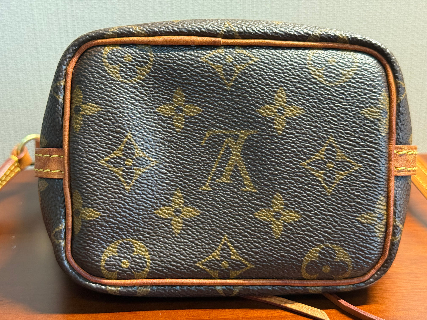 Louis Vuitton - Nano Noe - Monogram coated canvas with natural cowhide leather trim - Brown - (mini)