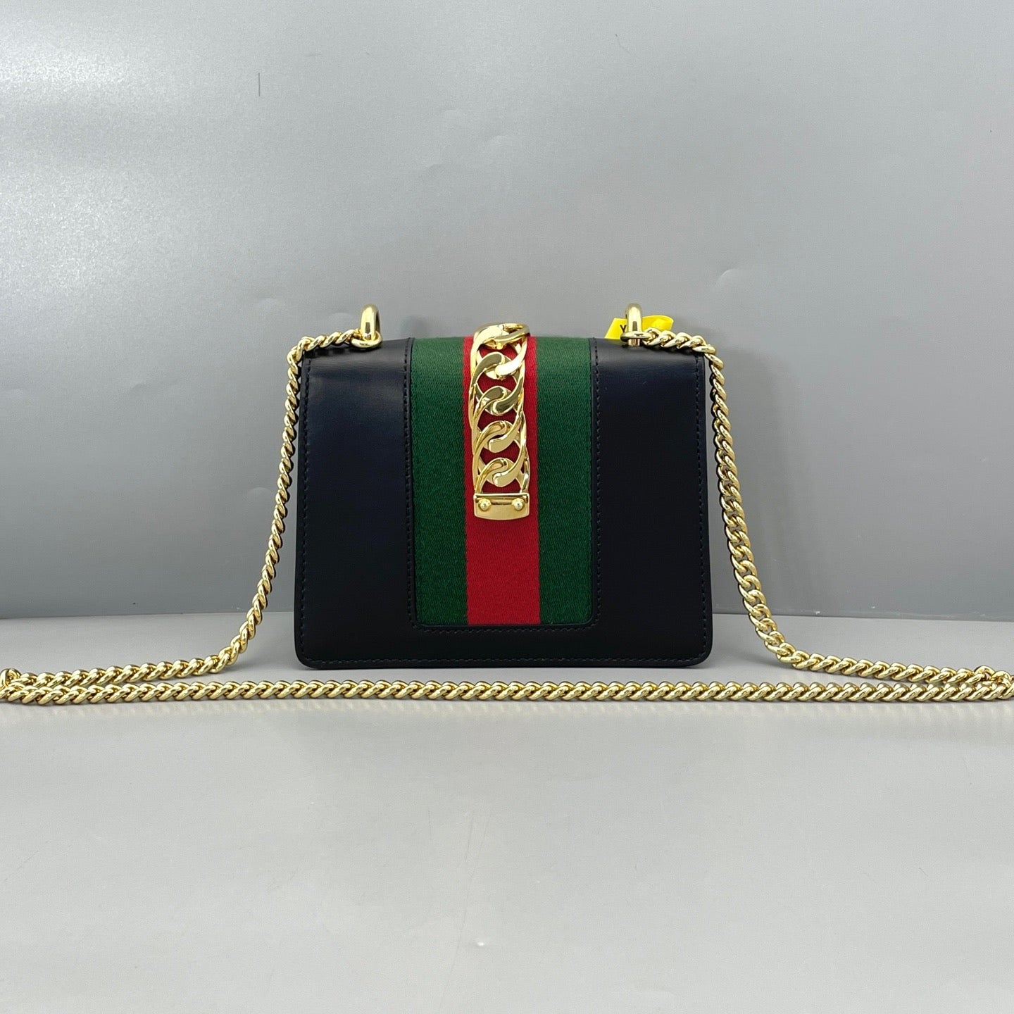 Gucci - Sylvie - Leather - Black - (small)