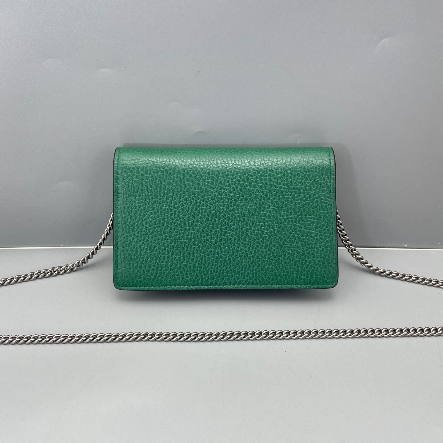 Gucci - Dionysus Super Mini - Grained leather - Green - (mini)