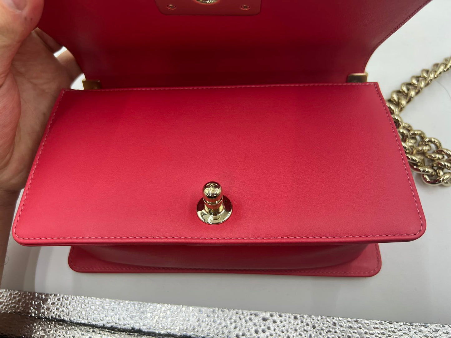Chanel - Boy Chanel Flap Bag - Leather - Red - (Small)