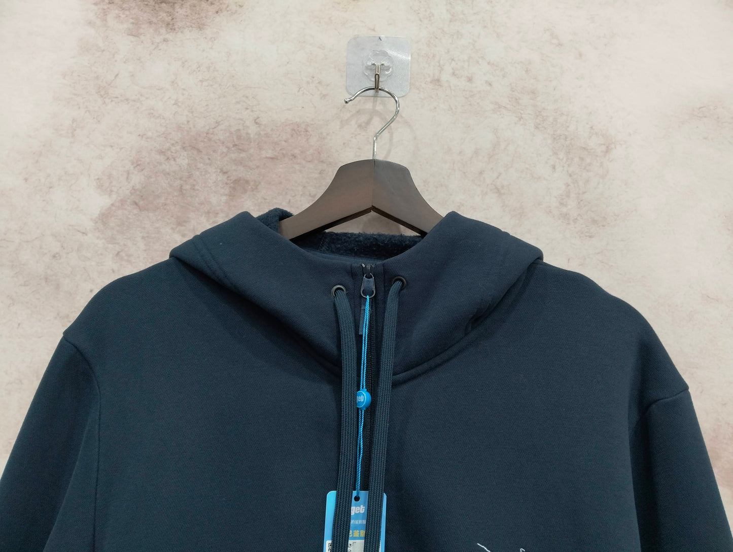 Arc'teryx - BIRD EMBLEM FULL ZIP HOODY - Cotton - Navy - (L)
