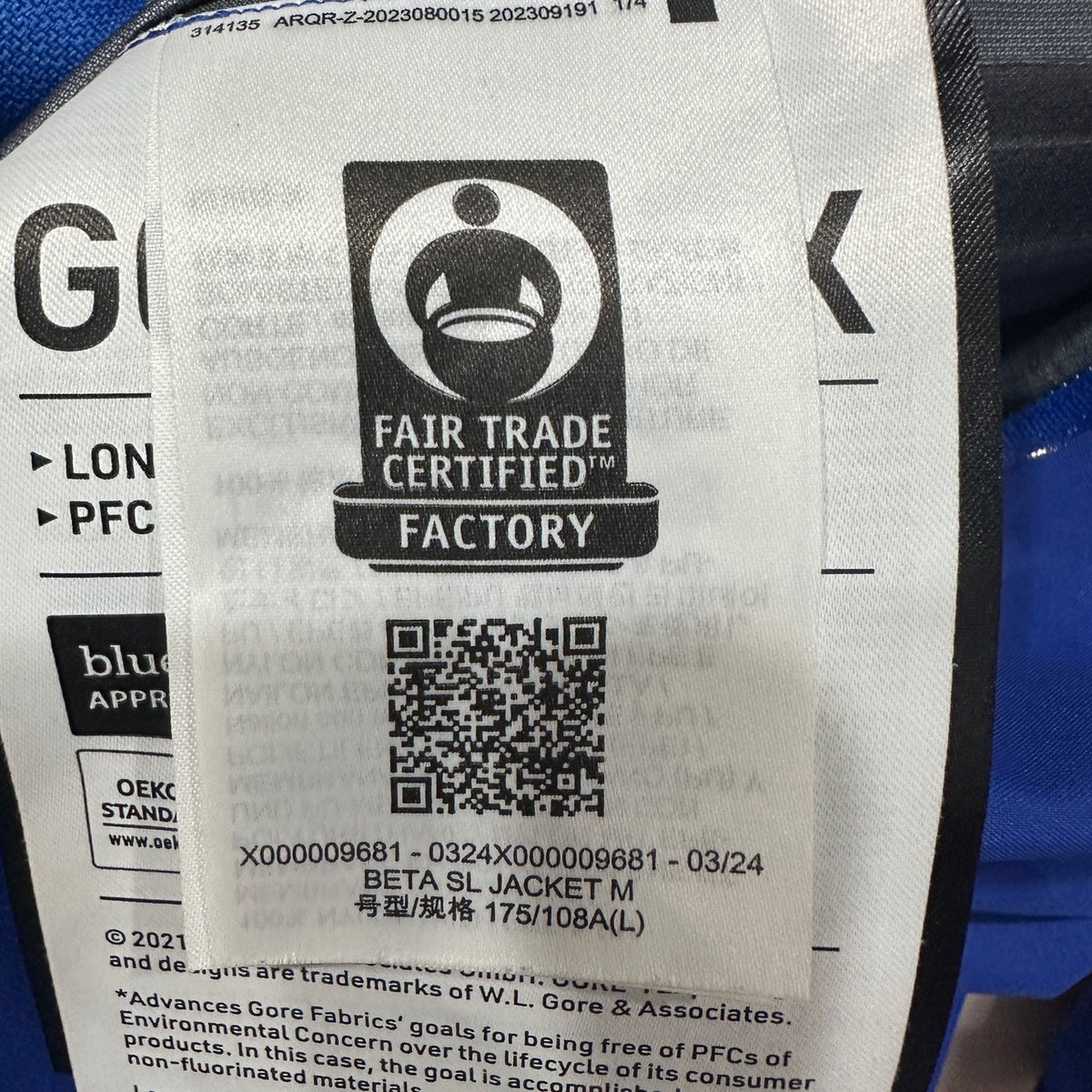 Arcteryx - Other - Polyamide - Blue - (L)