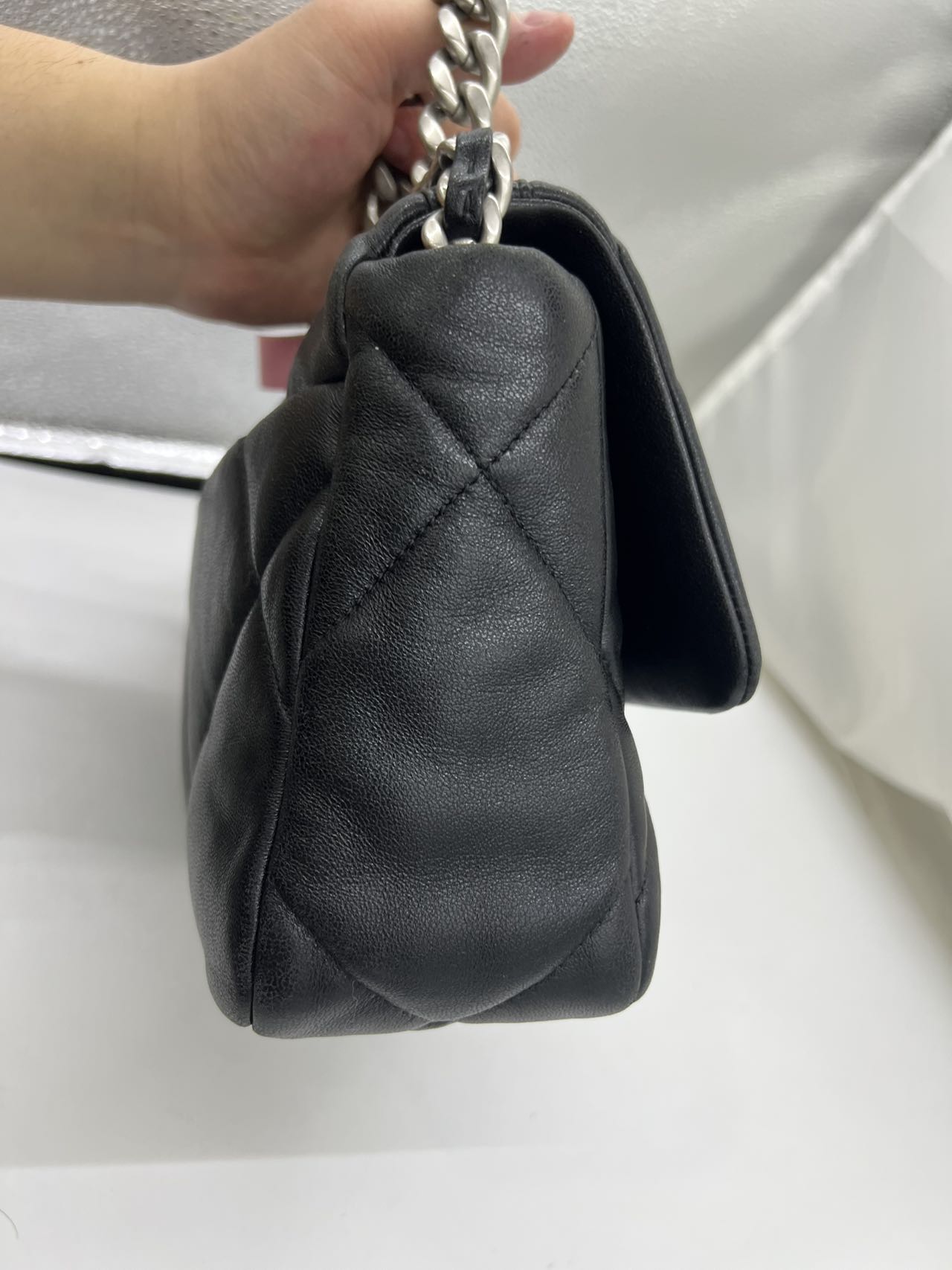Chanel - 19 Bag - Leather - Black - (mini)